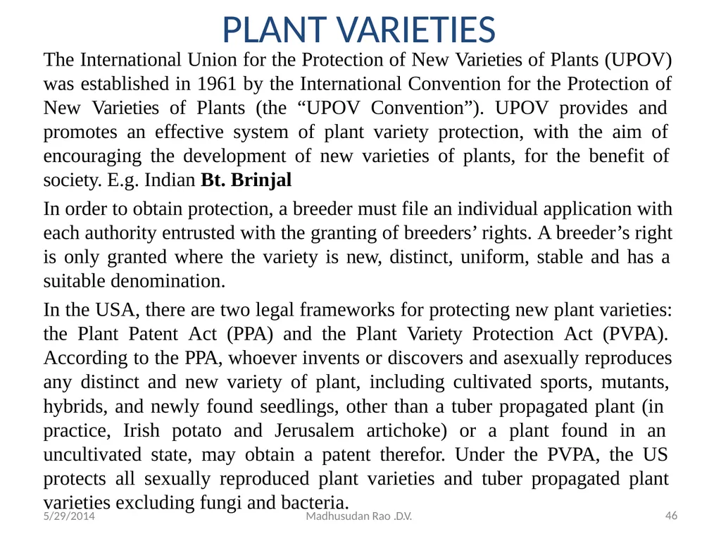 Intellectual Property Rights (IPR) - slide 46 of 69
