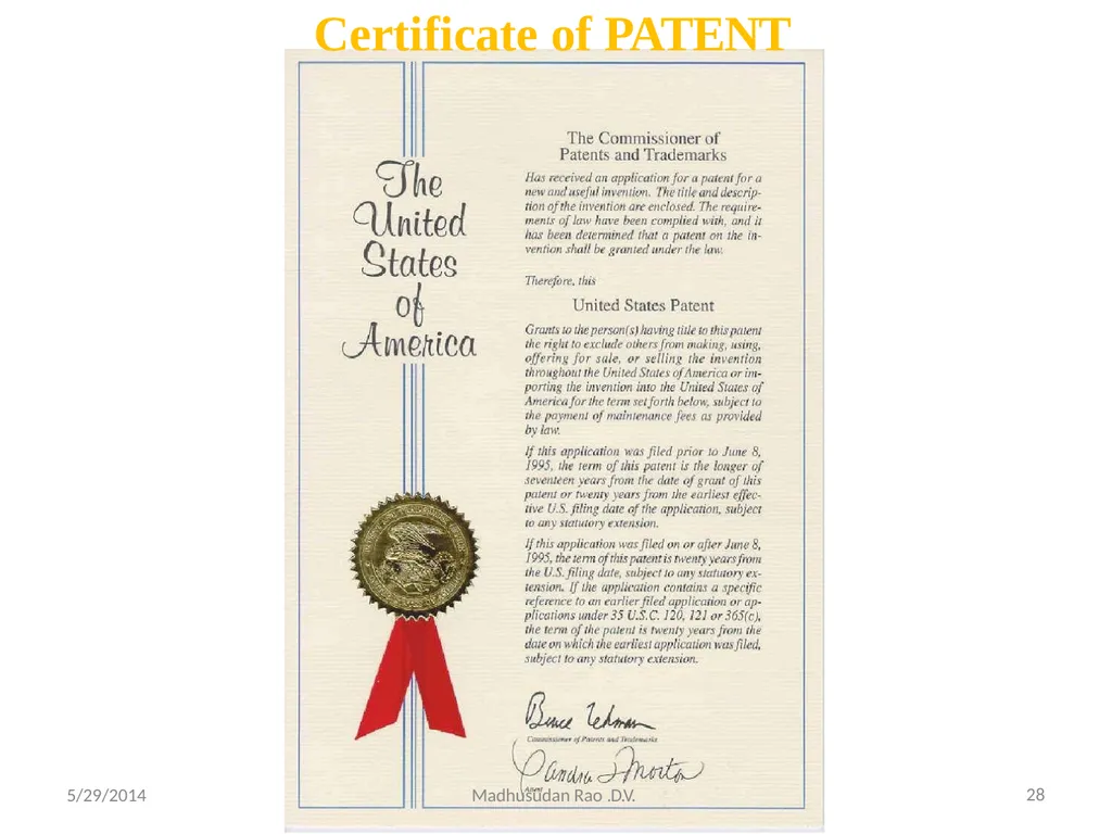 Intellectual Property Rights (IPR) - slide 28 of 69