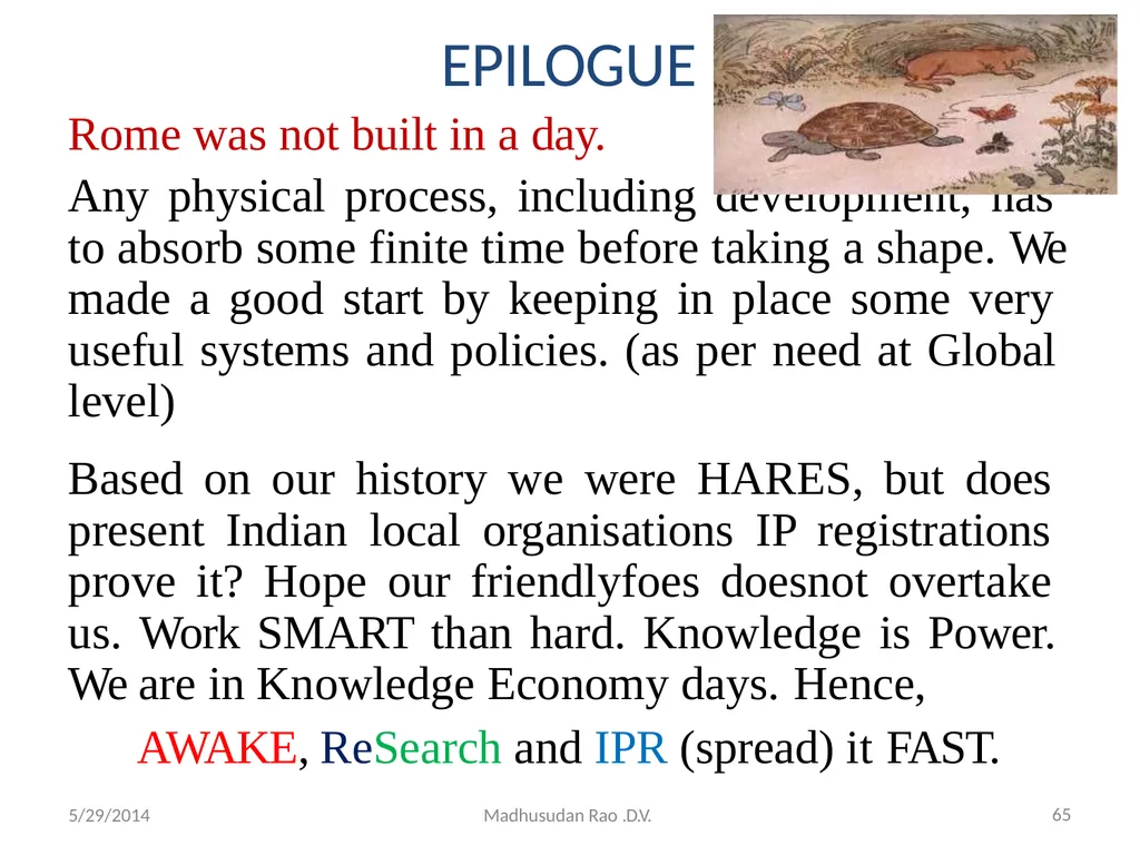 Intellectual Property Rights (IPR) - slide 65 of 69