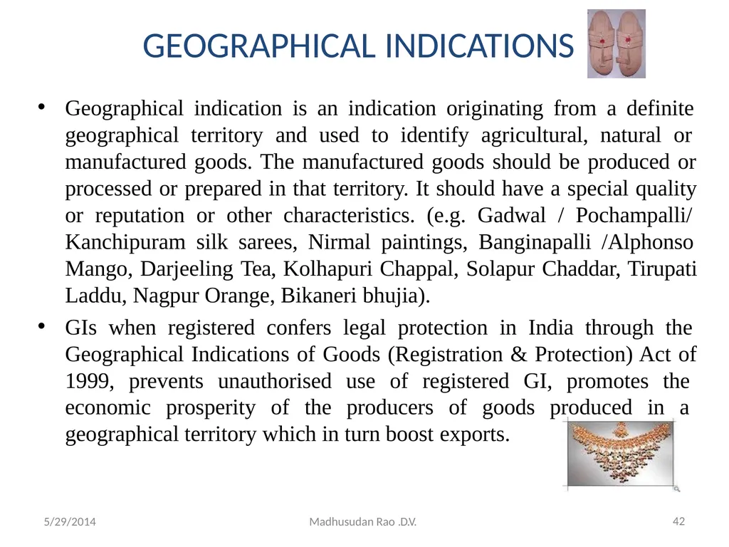 Intellectual Property Rights (IPR) - slide 42 of 69