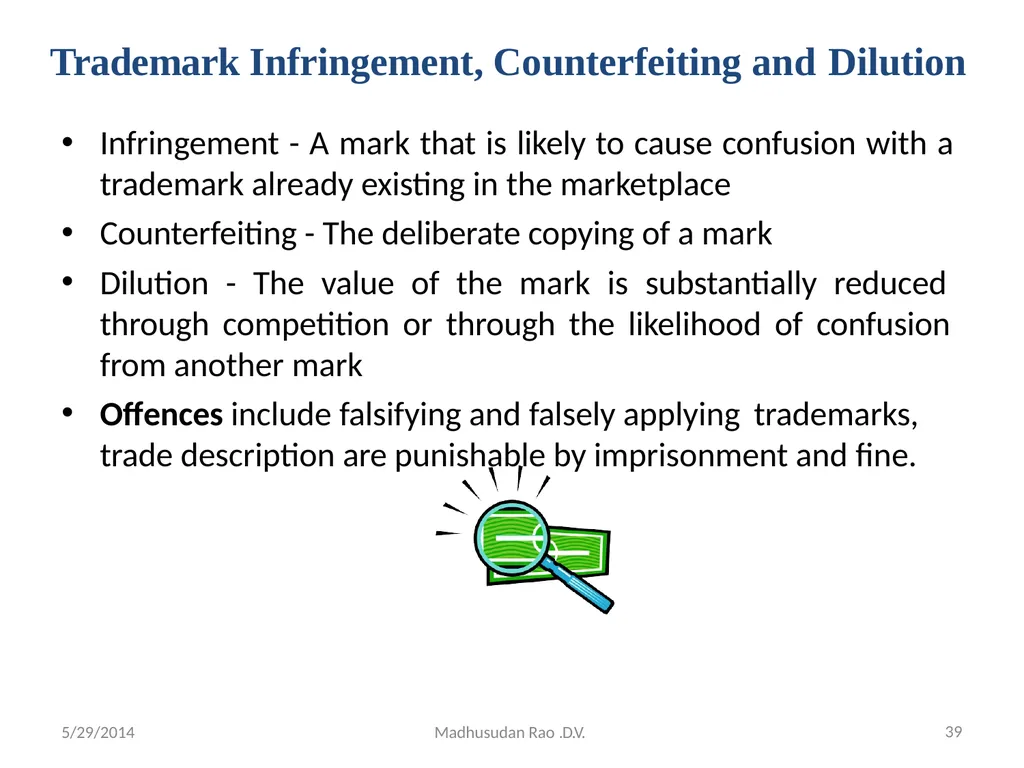 Intellectual Property Rights (IPR) - slide 39 of 69