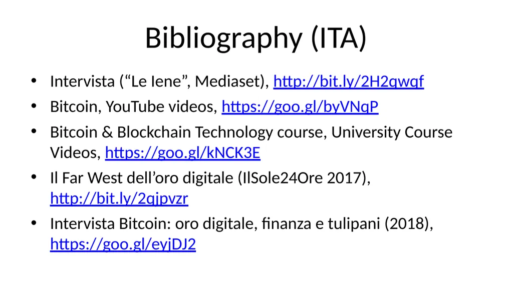 Bitcoin and Blockchain Technology: A Quick - slide 49 of 50