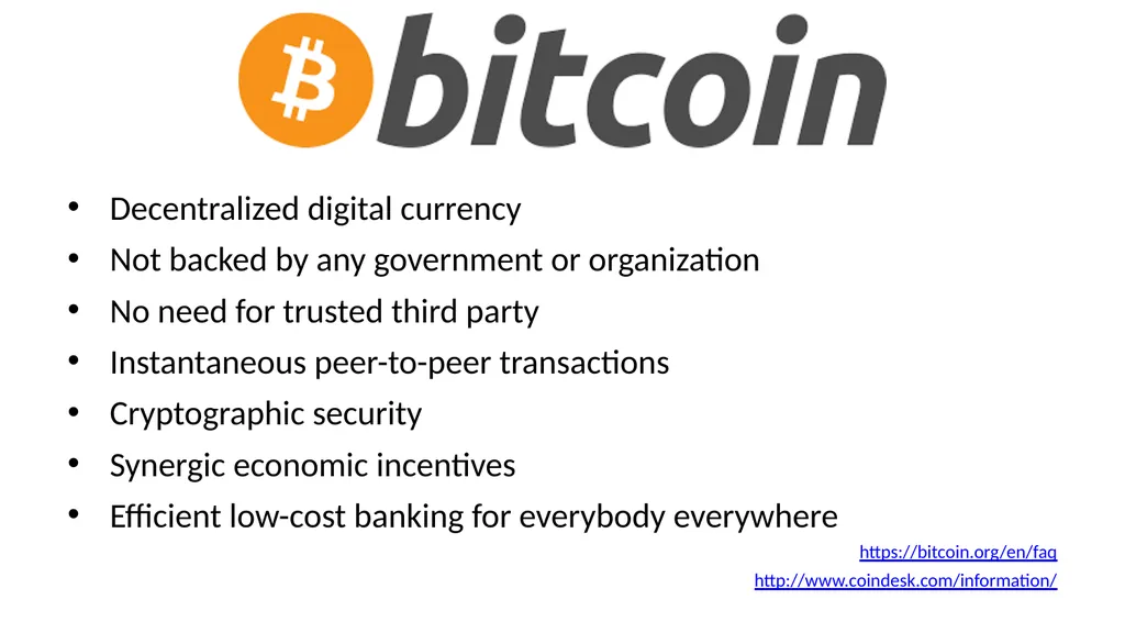 Bitcoin and Blockchain Technology: A Quick - slide 4 of 50
