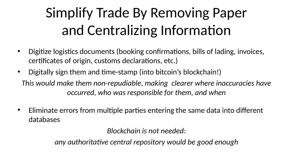 Bitcoin and Blockchain Technology: A Quick - slide 43 of 50