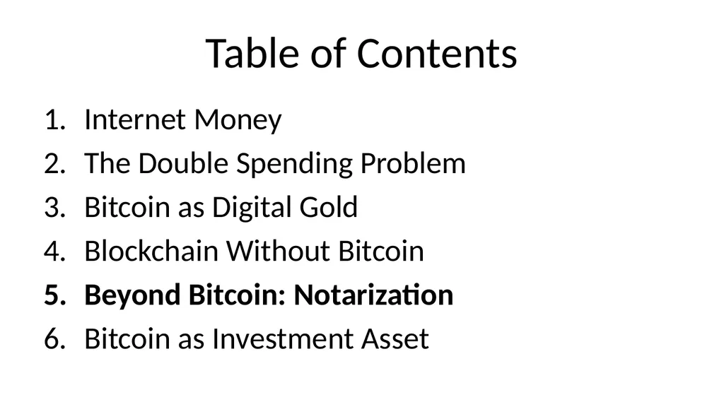 Bitcoin and Blockchain Technology: A Quick - slide 36 of 50