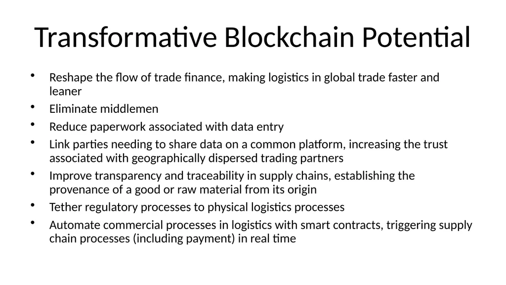 Bitcoin and Blockchain Technology: A Quick - slide 41 of 50