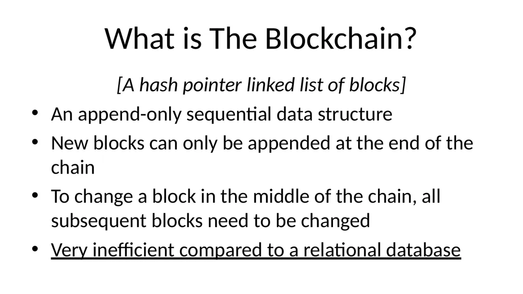 Bitcoin and Blockchain Technology: A Quick - slide 25 of 50