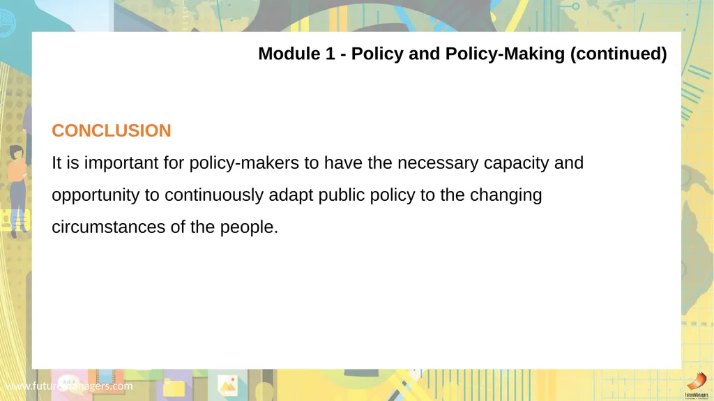 Public Administration N5 www.futuremanagers.com - slide 11 of 36