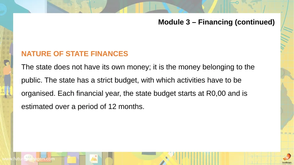 Public Administration N5 www.futuremanagers.com - slide 21 of 36