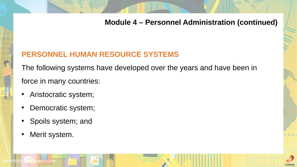 Public Administration N5 www.futuremanagers.com - slide 31 of 36