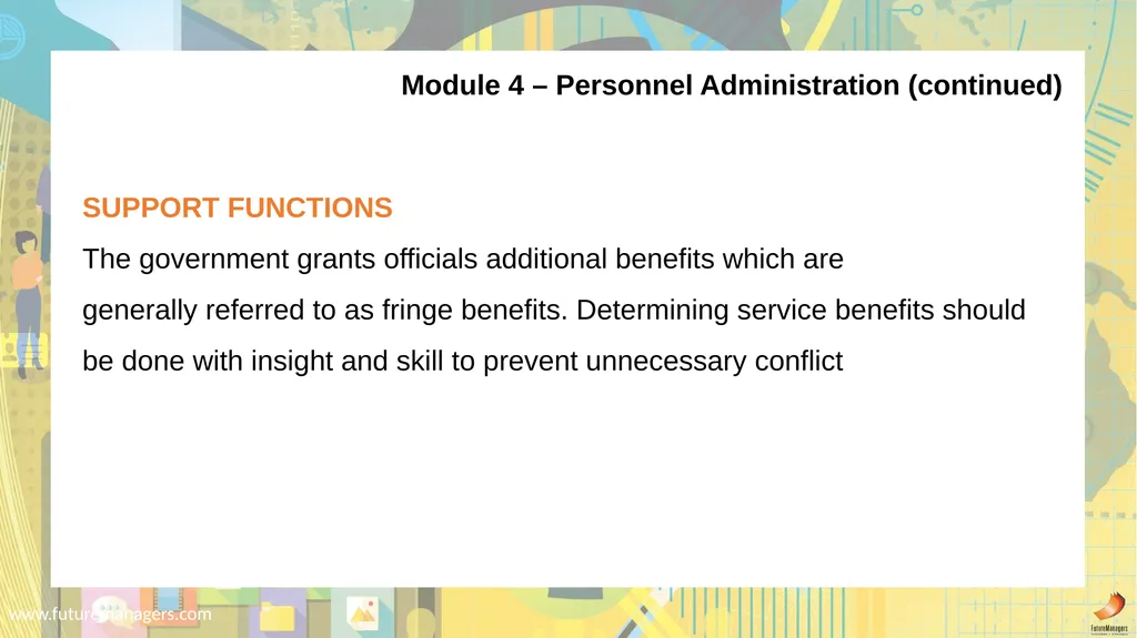 Public Administration N5 www.futuremanagers.com - slide 35 of 36