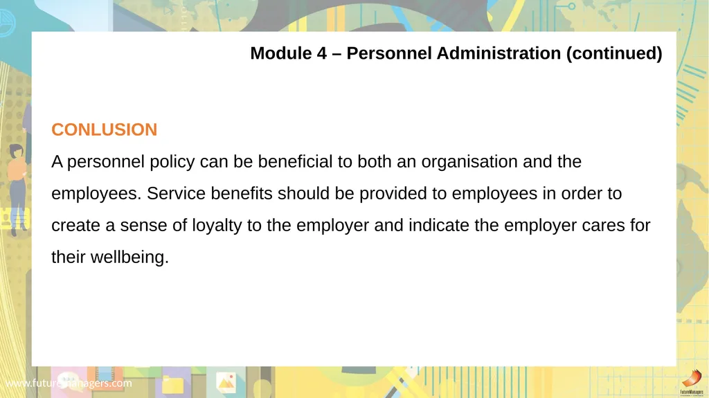 Public Administration N5 www.futuremanagers.com - slide 36 of 36