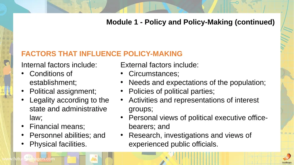 Public Administration N5 www.futuremanagers.com - slide 5 of 36