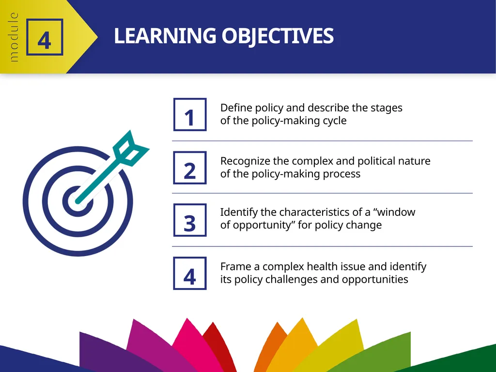 MODULE 4 PART 2 The policy-making process 4 - slide 2 of 12