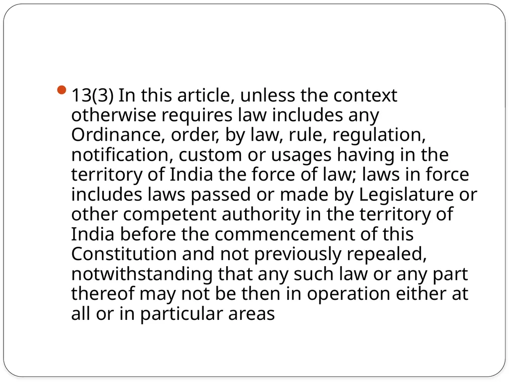 BY : SMRITI ROY ASSISTANT PROFESSOR [LAW] Article - slide 4 of 11