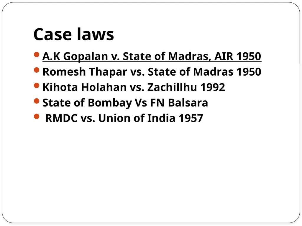 BY : SMRITI ROY ASSISTANT PROFESSOR [LAW] Article - slide 8 of 11
