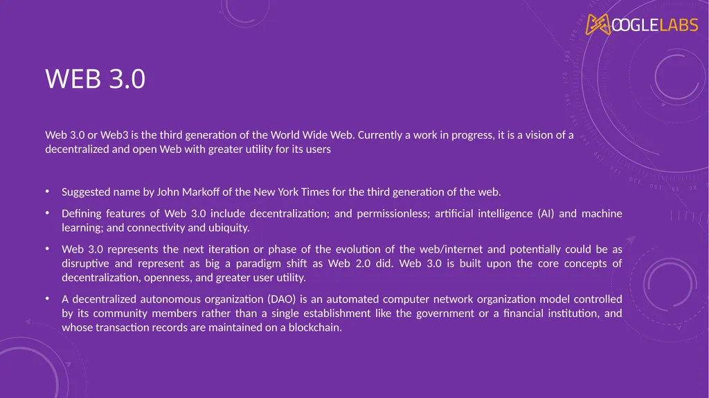 Web 2.o VS web 3.0 The Technological Revolution of - slide 9 of 14