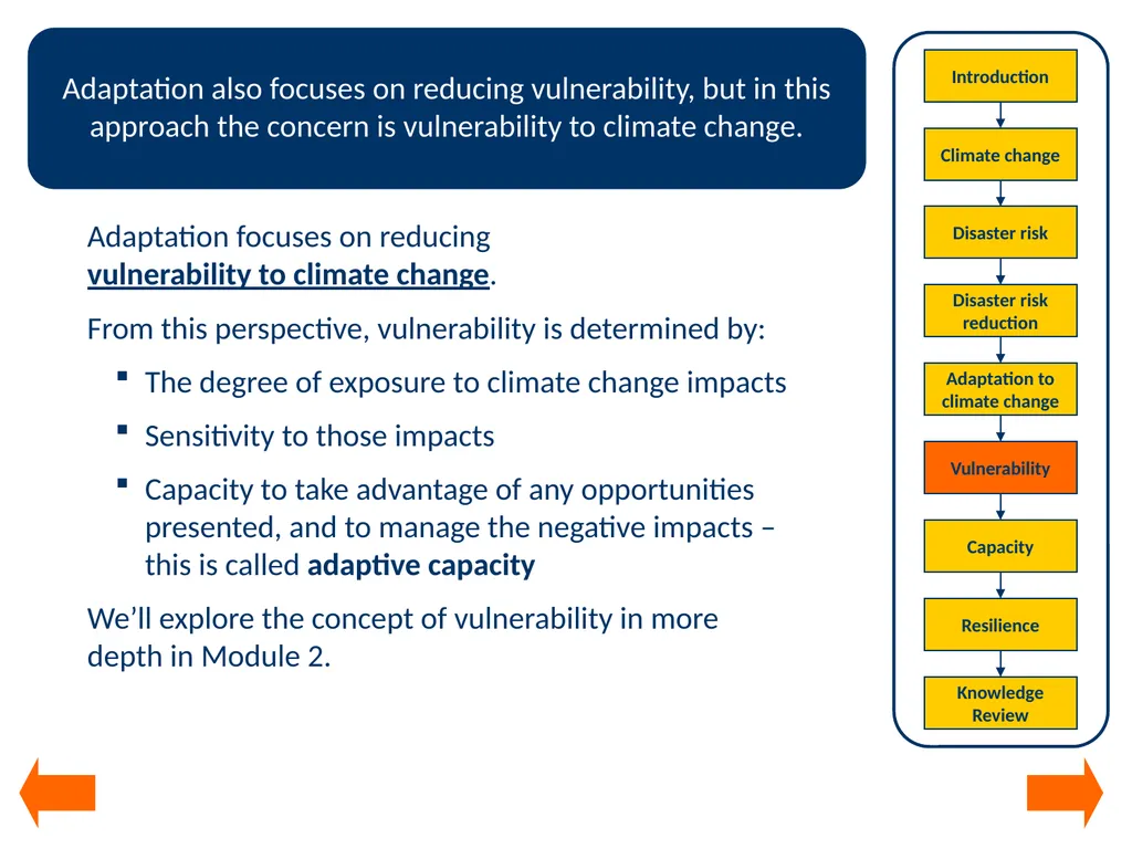Module 1 Concepts in disaster risk reduction and - slide 21 of 29