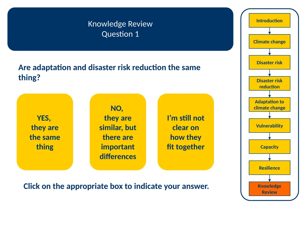 Module 1 Concepts in disaster risk reduction and - slide 27 of 29