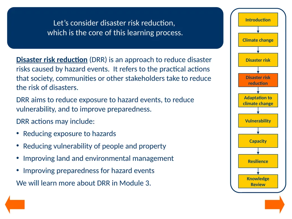 Module 1 Concepts in disaster risk reduction and - slide 15 of 29