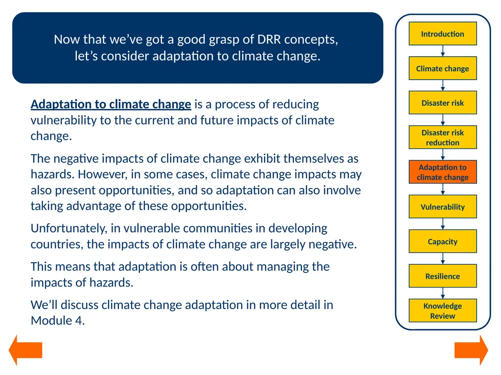 Module 1 Concepts in disaster risk reduction and - slide 18 of 29