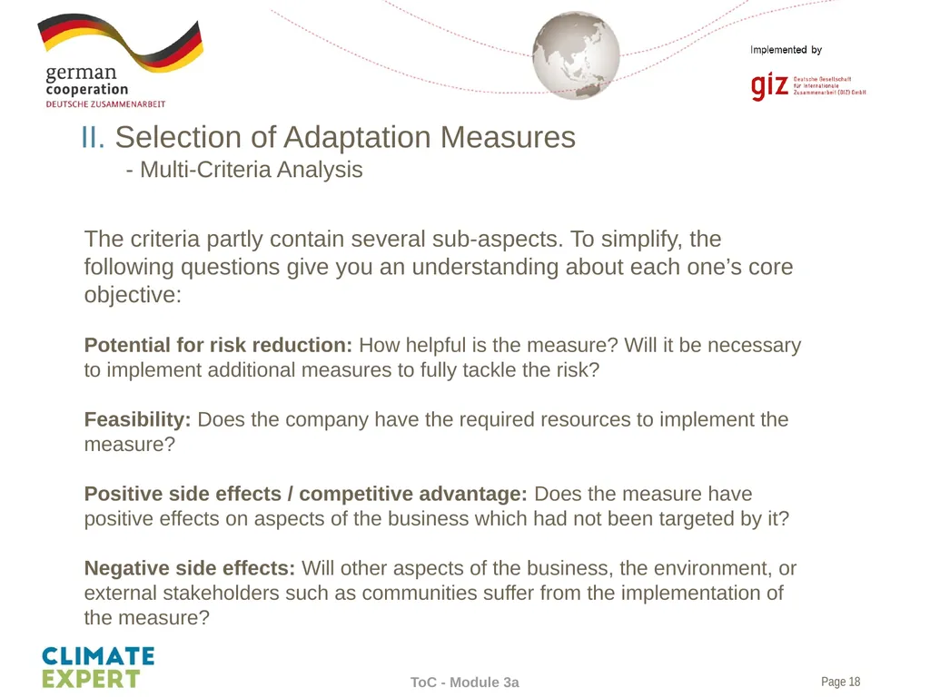Country, Date, Presenter Module 3a Identifying and - slide 18 of 28