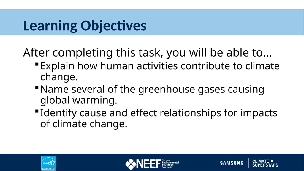 Learn How Humans Contribute to Climate Change 2022 - slide 2 of 9