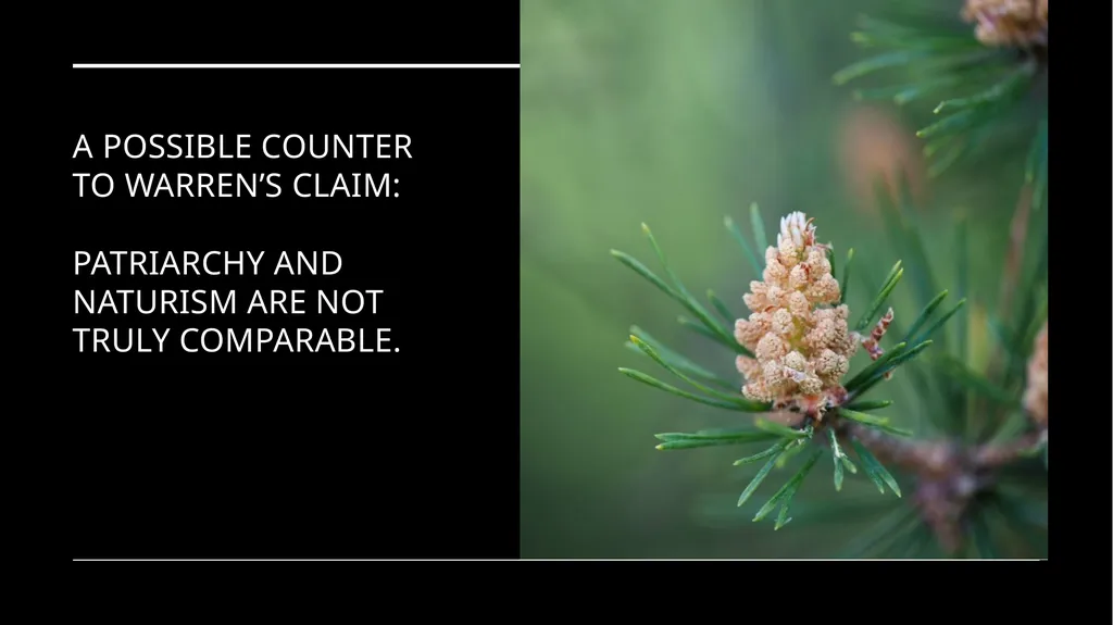 Chapter 6 Deep Ecology and Ecofeminism Two radical - slide 63 of 65