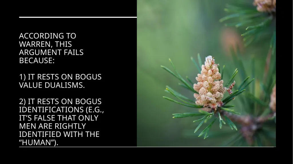 Chapter 6 Deep Ecology and Ecofeminism Two radical - slide 60 of 65