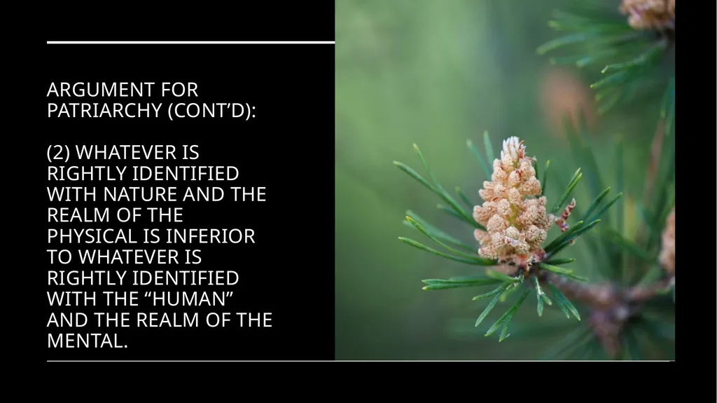 Chapter 6 Deep Ecology and Ecofeminism Two radical - slide 57 of 65