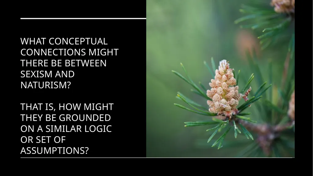 Chapter 6 Deep Ecology and Ecofeminism Two radical - slide 46 of 65