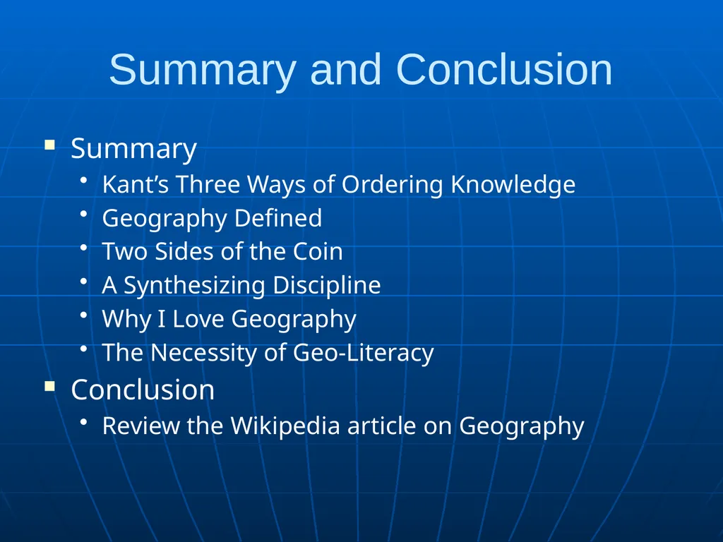 Geographic Fundamentals of Geospatial Intelligence - slide 9 of 9