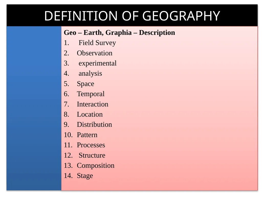 INTRODUCTION TO PHYSICAL GEOGRAPHY Ramchandra - slide 4 of 11