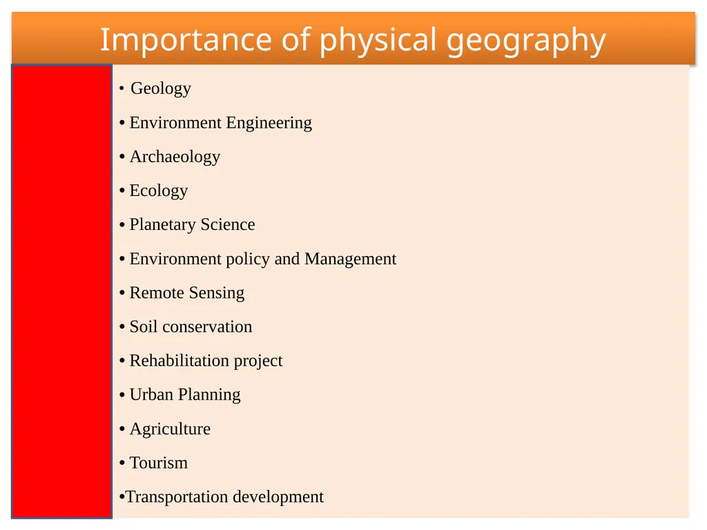 INTRODUCTION TO PHYSICAL GEOGRAPHY Ramchandra - slide 10 of 11