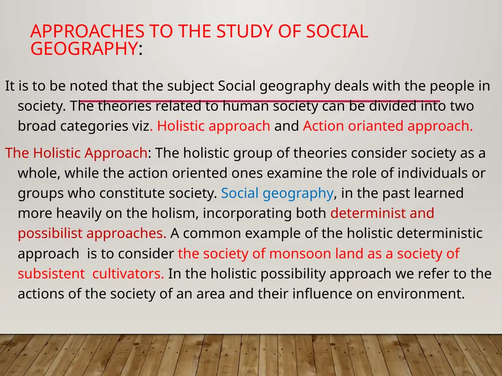 SOCIAL GEOGRAPHY: Meaning and Scope- M. Sarma - slide 10 of 25