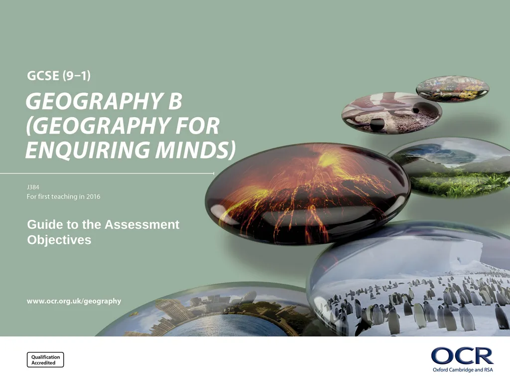 Guide to the Assessment Objectives About this - slide 1 of 26