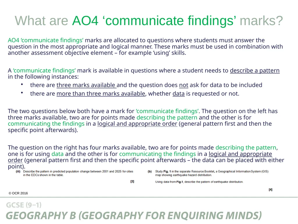 Guide to the Assessment Objectives About this - slide 25 of 26
