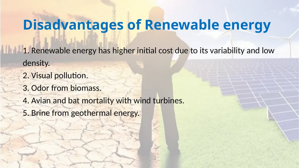 RENEWABLE ENERGY Third Class Environmental - slide 7 of 10