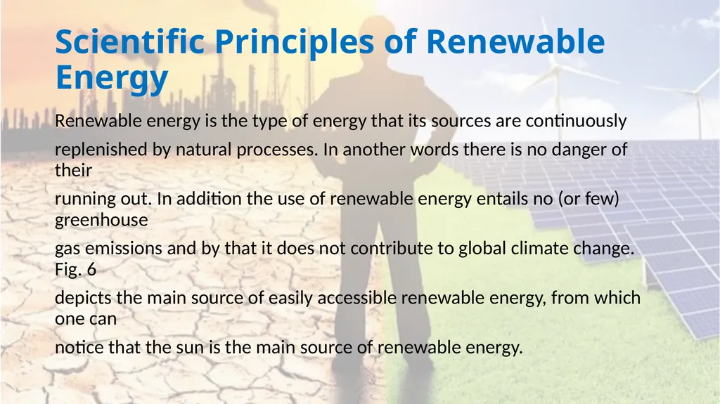 RENEWABLE ENERGY Third Class Environmental - slide 2 of 10