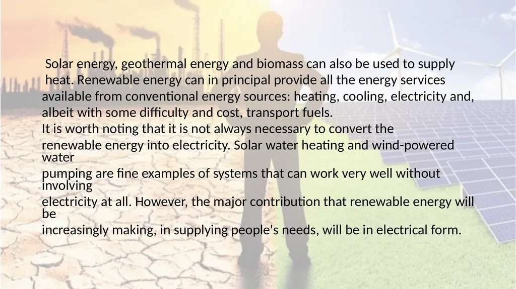 RENEWABLE ENERGY Third Class Environmental - slide 5 of 10