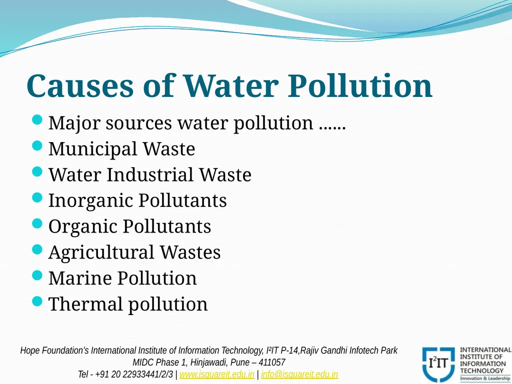 POLLUTION Prof. Madhuri Reddy Assistant Professor - slide 11 of 20