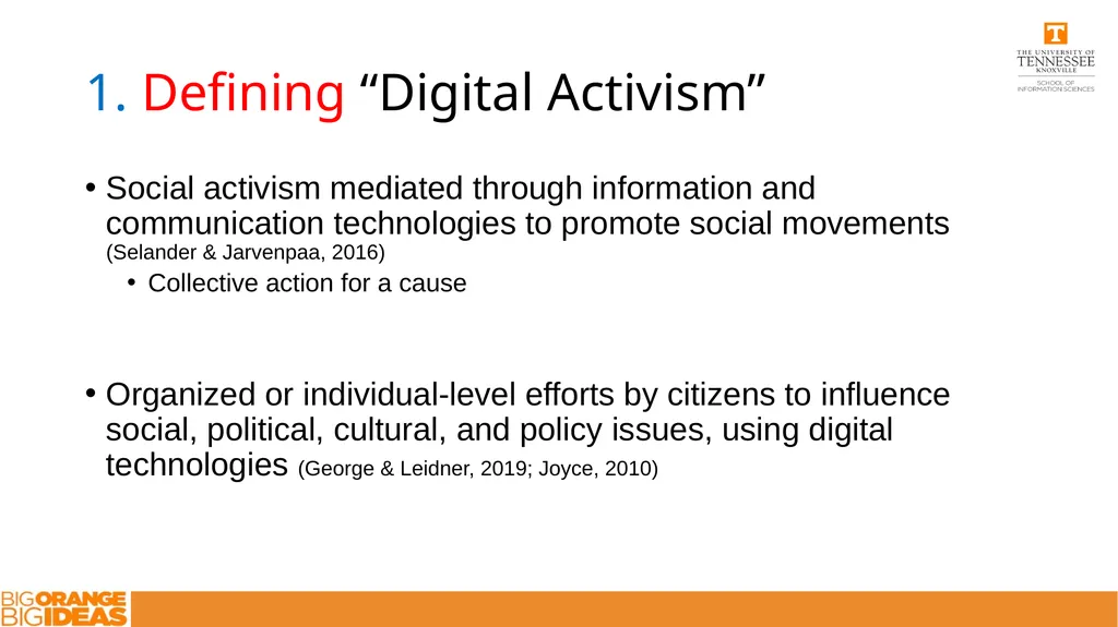 Digital Activism Definitions, Types, and - slide 2 of 9