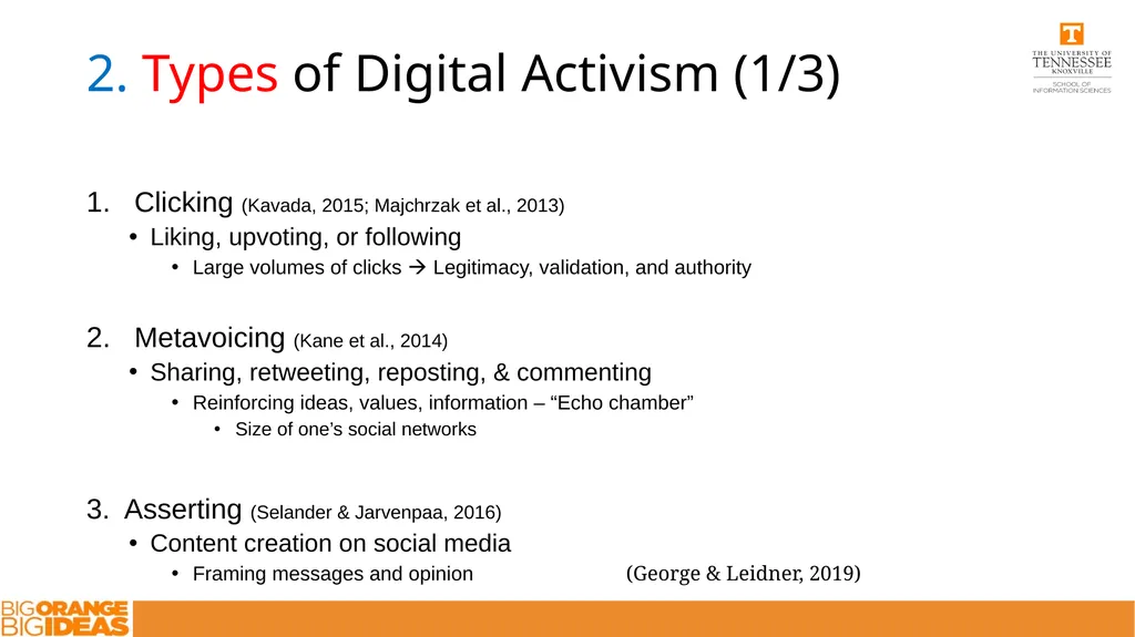 Digital Activism Definitions, Types, and - slide 3 of 9