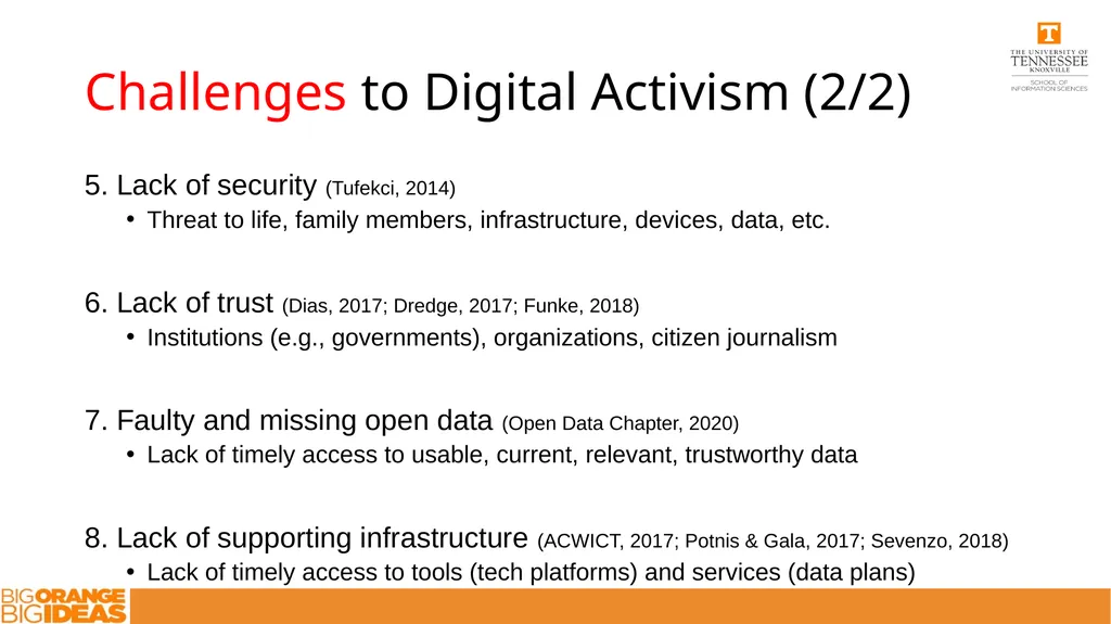 Digital Activism Definitions, Types, and - slide 7 of 9