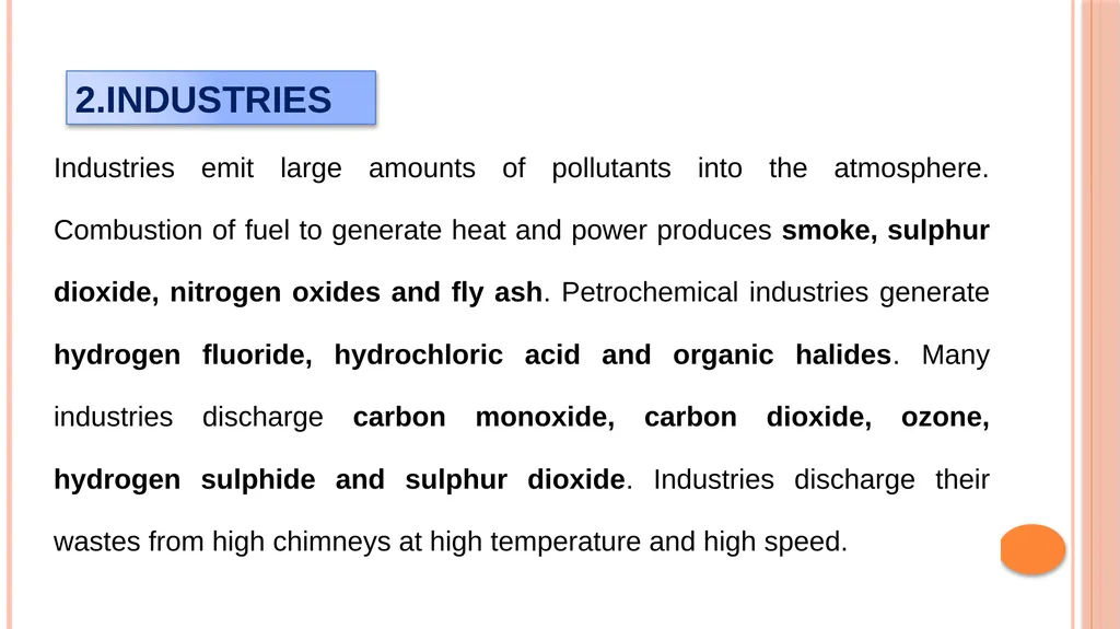 AIR AND VENTILATION OBJECTIVES Central objective - slide 16 of 24