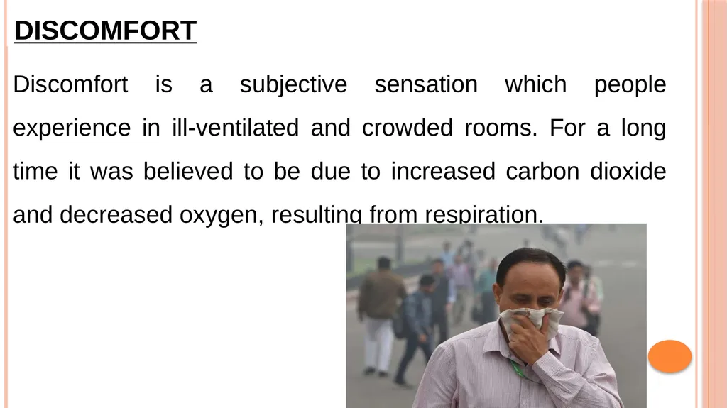 AIR AND VENTILATION OBJECTIVES Central objective - slide 8 of 24