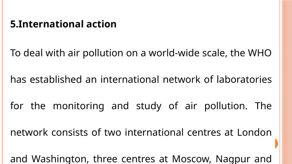 AIR AND VENTILATION OBJECTIVES Central objective - slide 22 of 24
