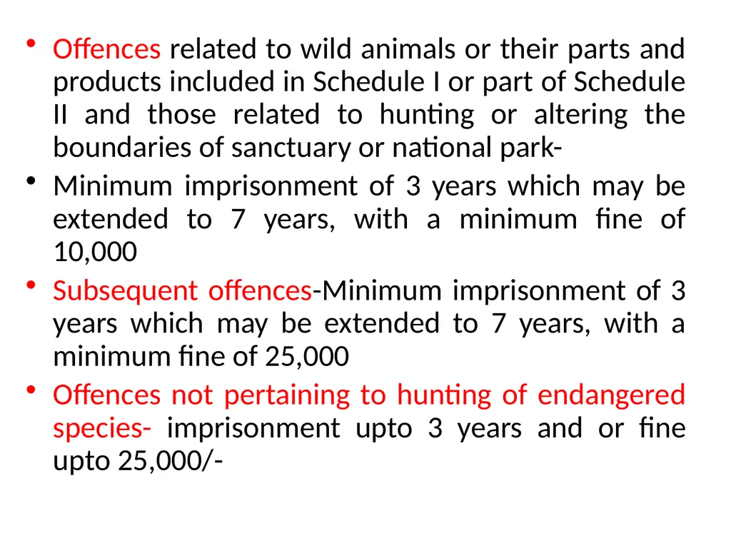 ACTS AND RULES RELATED TO ZOO AND WILD ANIMALS Dr - slide 9 of 18