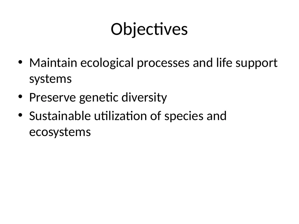 CONSERVATION OF ENVIRONMENT Introduction - slide 4 of 9