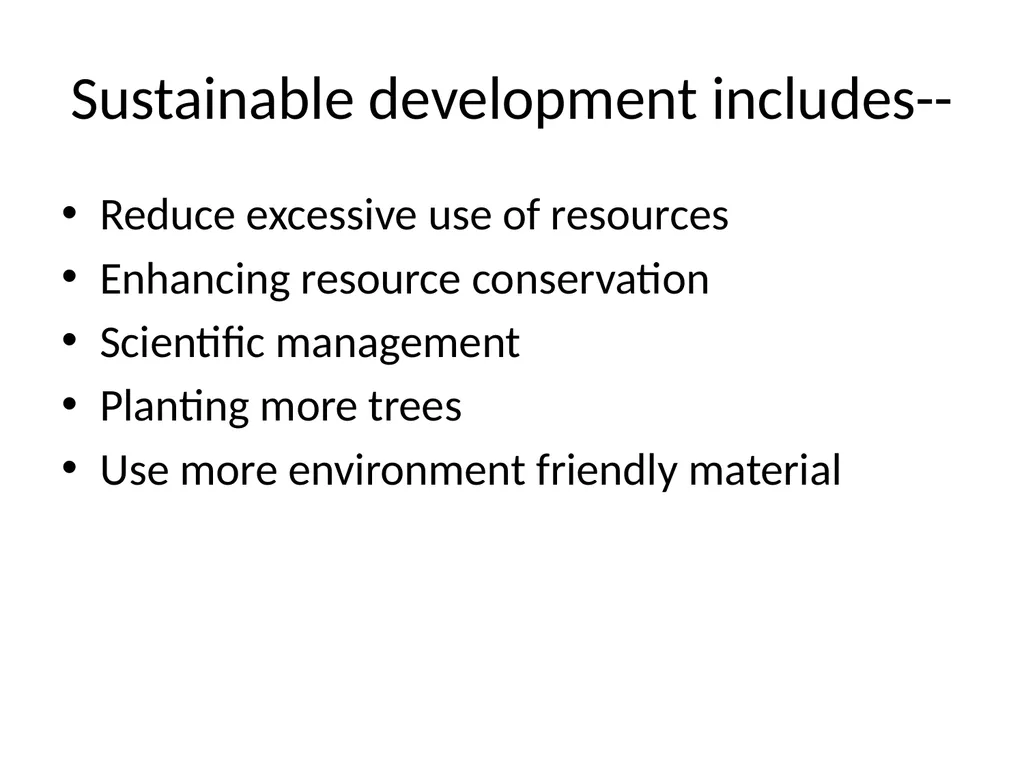 CONSERVATION OF ENVIRONMENT Introduction - slide 6 of 9